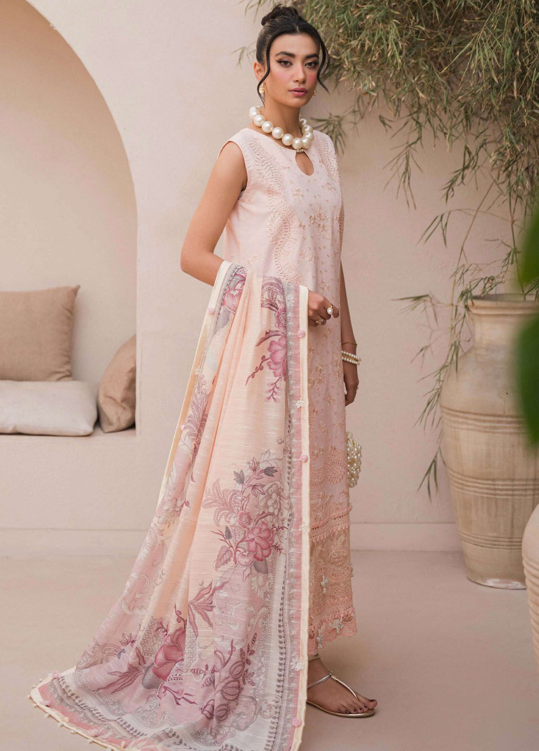 Symphony by Neeshay Embroidered Lawn Suits Unstitched 3 Piece NSH24S Whispers - Summer Collection