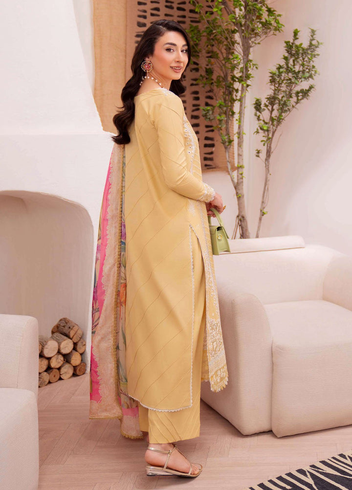 Symphony by Neeshay Embroidered Lawn Suits Unstitched 3 Piece NSH25SLL Dune - Summer Collection