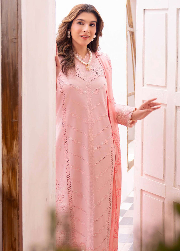Symphony by Neeshay Embroidered Lawn Suits Unstitched 3 Piece NSH25SLL Glint - Summer Collection