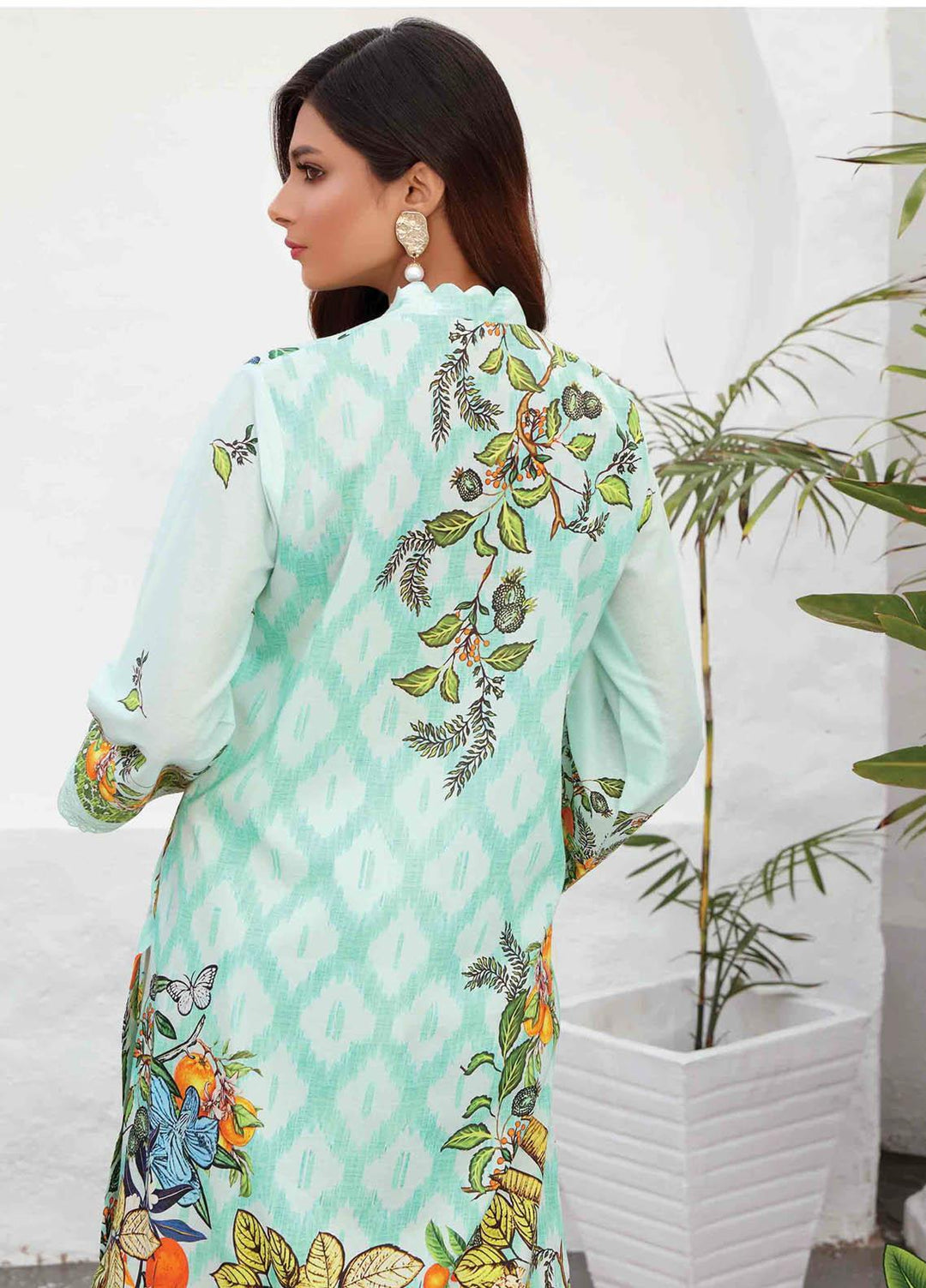 Taabir By Afsaneh Printed Lawn Suits Unstitched 2 Piece AFH21T Ava B - Summer Collection