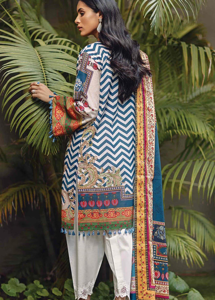 Taabir By Afsaneh Embroidered Lawn Suits Unstitched 3 Piece AFH21T Fardeen - Summer Collection