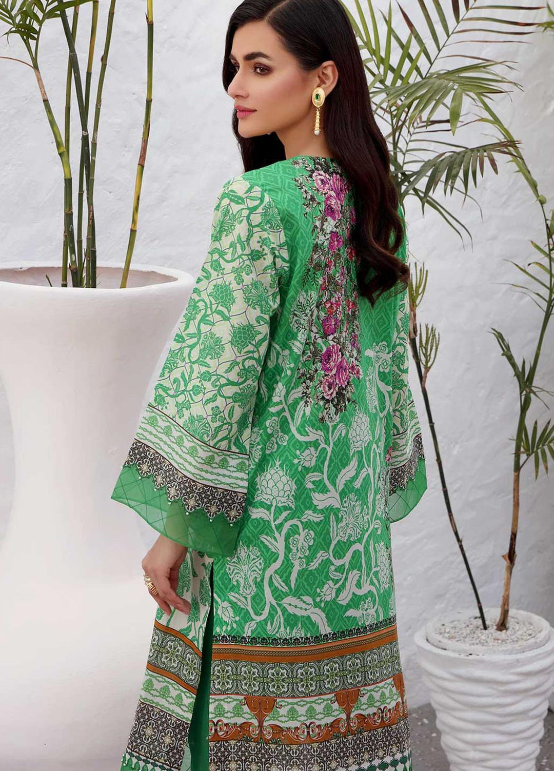 Taabir By Afsaneh Embroidered Lawn Suits Unstitched 2 Piece AFH21T-2 03 Ayden-A - Summer Collection