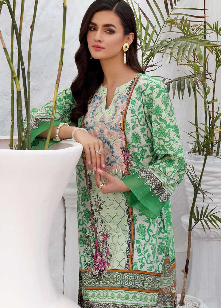 Taabir By Afsaneh Embroidered Lawn Suits Unstitched 2 Piece AFH21T-2 03 Ayden-A - Summer Collection