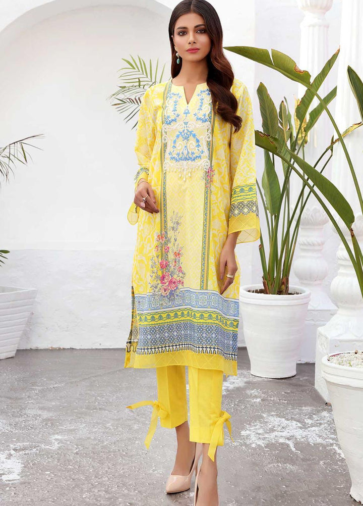 Taabir By Afsaneh Embroidered Lawn Suits Unstitched 2 Piece AFH21T-2 04 Ayden-B - Summer Collection