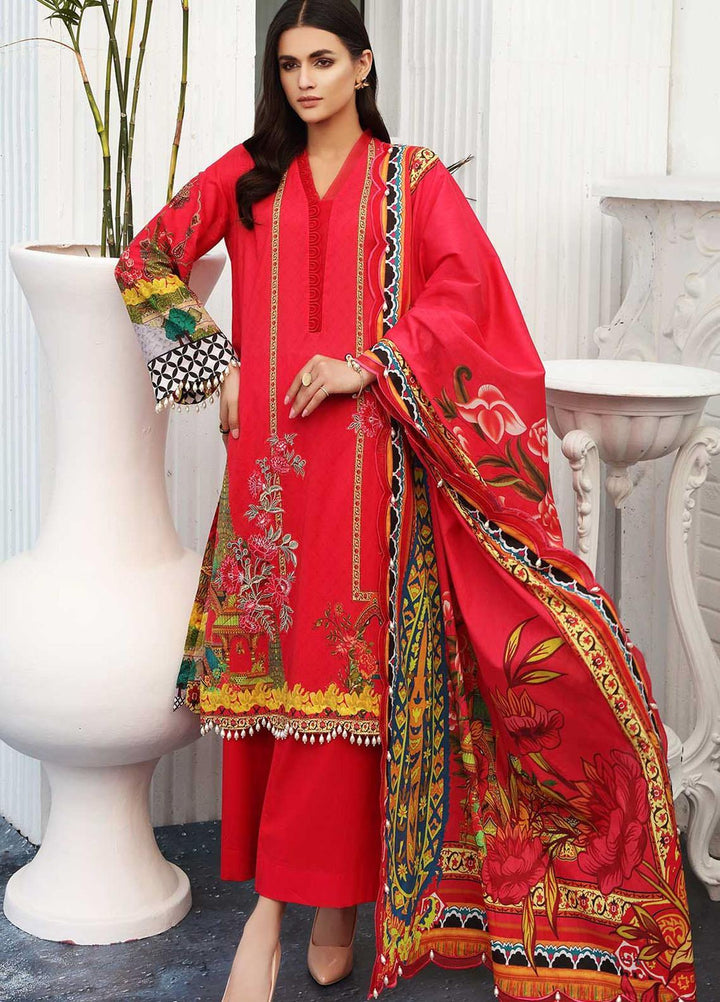 Taabir By Afsaneh Embroidered Lawn Suits Unstitched 2 Piece AFH21T-2 05 Kayan-A - Summer Collection