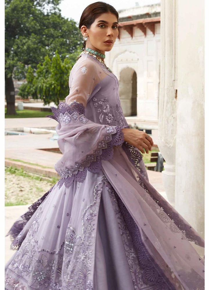 Taaruf By Seran Embroidered Chiffon Suits Unstitched 4 Piece SRN23TF D-04 Rumeysa - Luxury Formal Collection