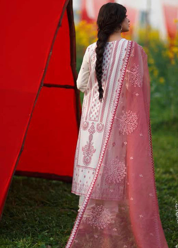 Tabeer by Cross Stitch Embroidered Lawn Suits Unstitched 3 Piece CS21T 07-LILLY FREY - Summer Collection
