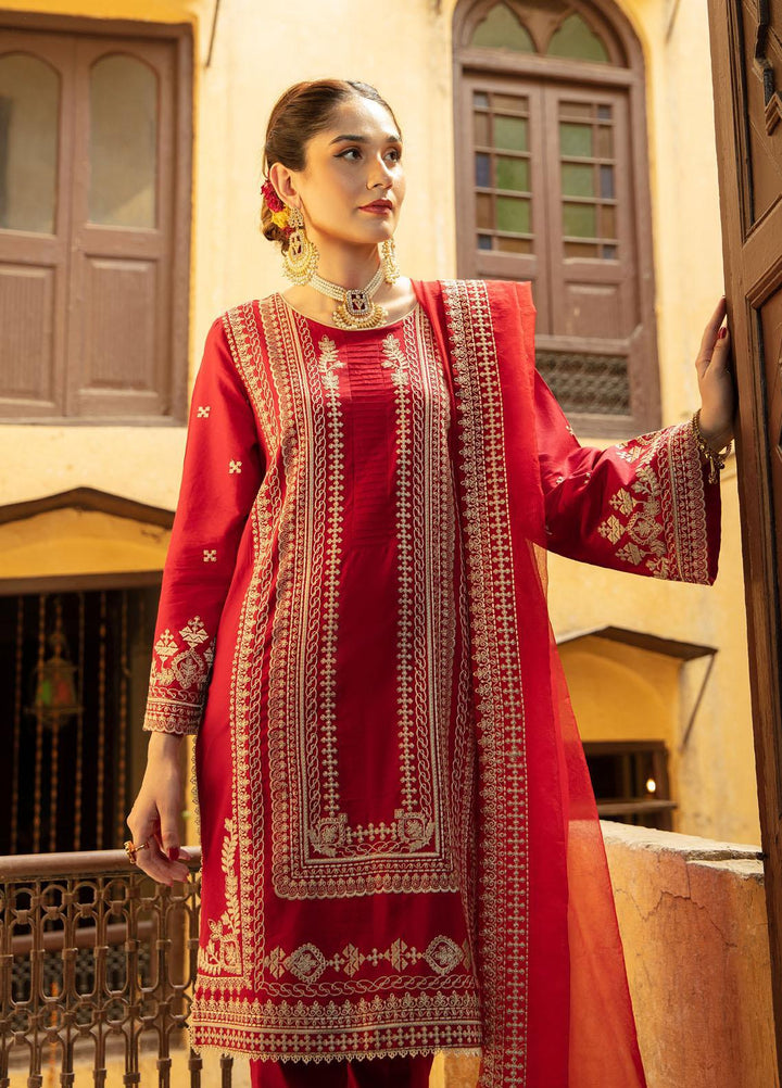 Shanyera Ready to Wear Embroidered Lawn 3 Piece Suit SHN22TB C8 - Gul-Zara