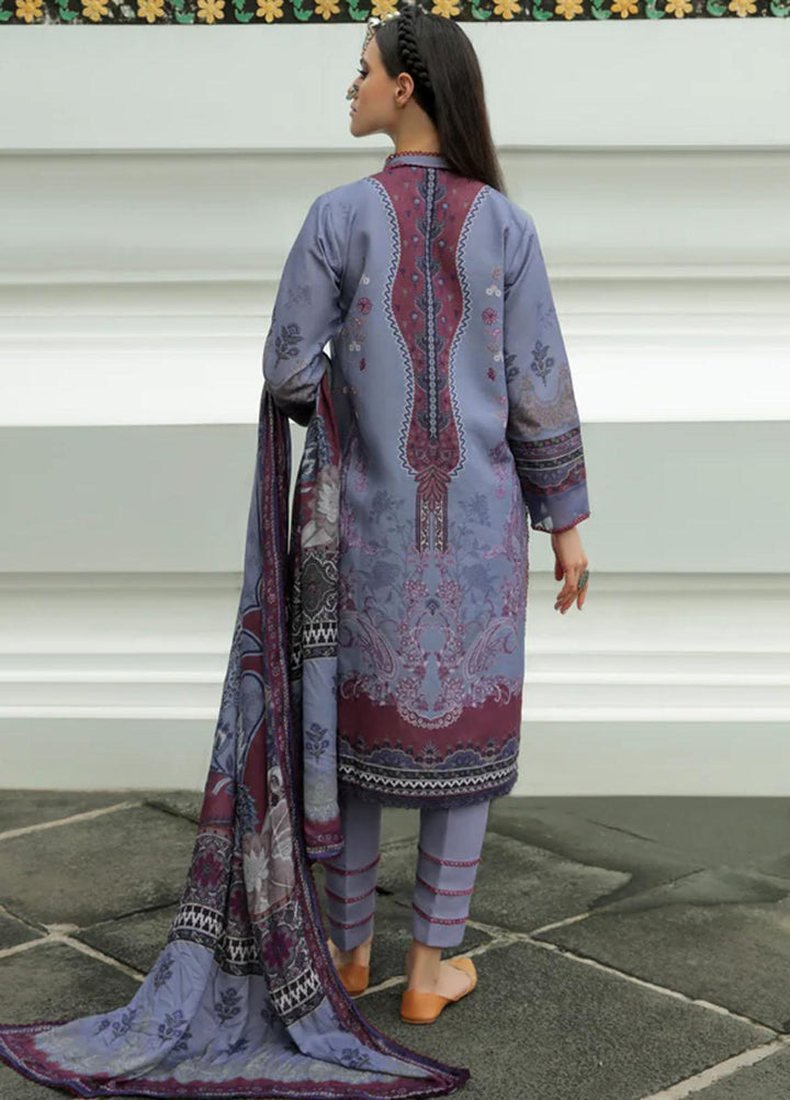 Tassawur By Florent Embroidered Karandi Suits Unstitched 3 Piece FL22T FL-1A - Winter Collection