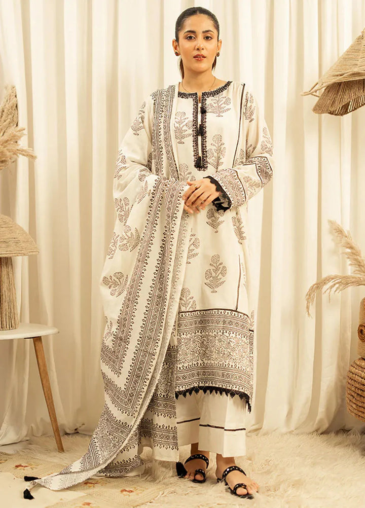 Tassels Pret Embroidered Cotton Lawn 3 Piece Suit Veera