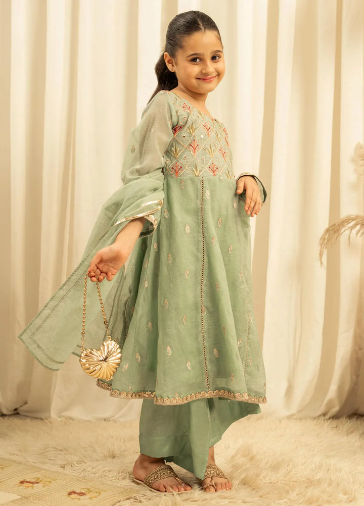 Tassels Pret Embroidered Khaadi Cotton 3 Piece Suit Viola