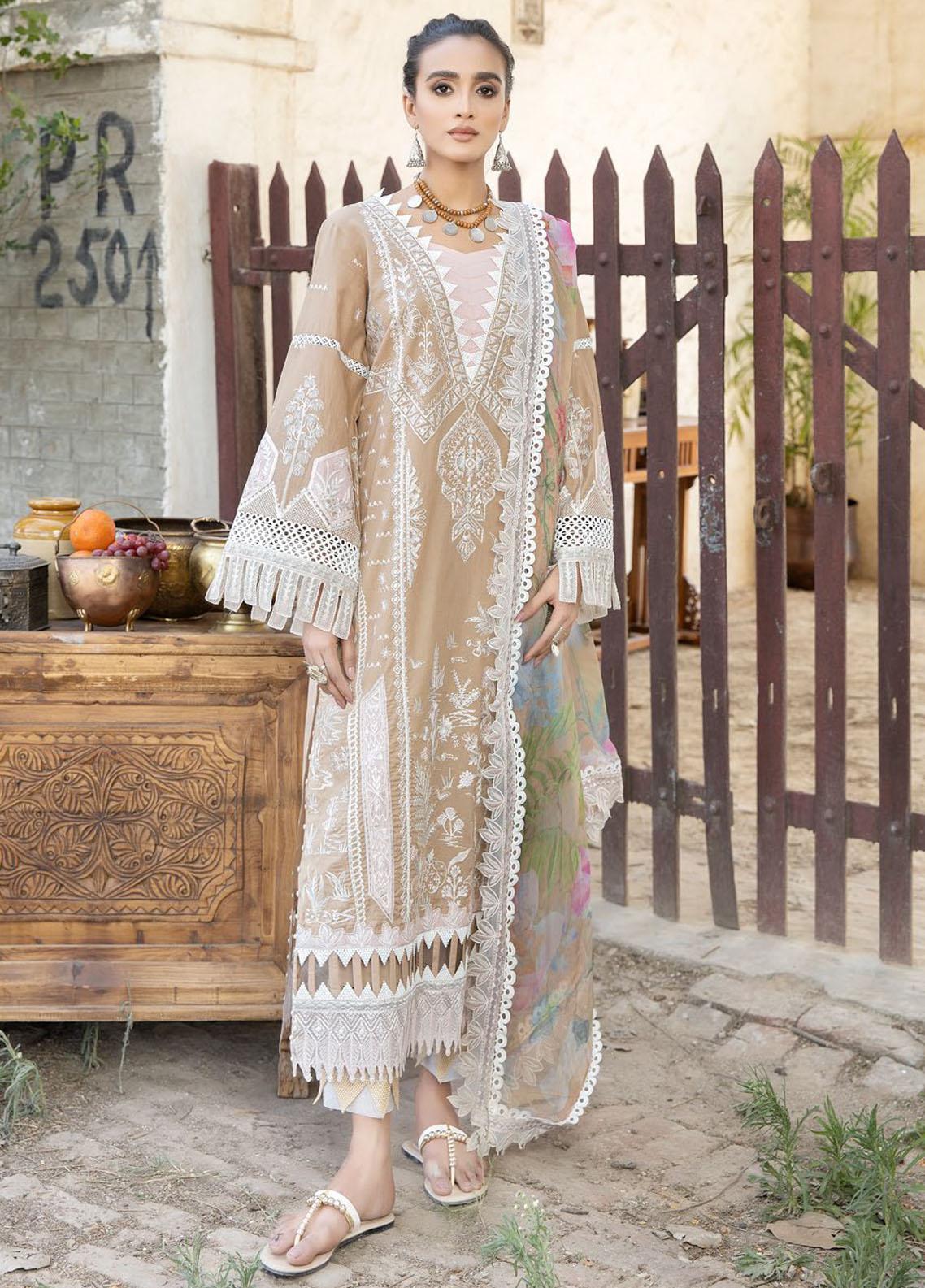 Tehzeeb By Riaz Arts Embroidered Lawn Suits Unstitched 3 Piece RA23T TL ...
