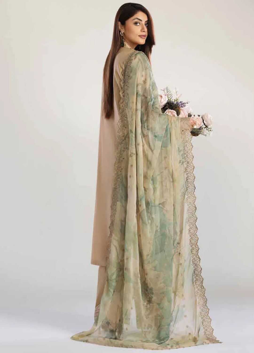Tehzeeb By Riaz Arts Chikankari Lawn Suit Unstitched 3 Piece RA24T TL-249 - Summer Collection