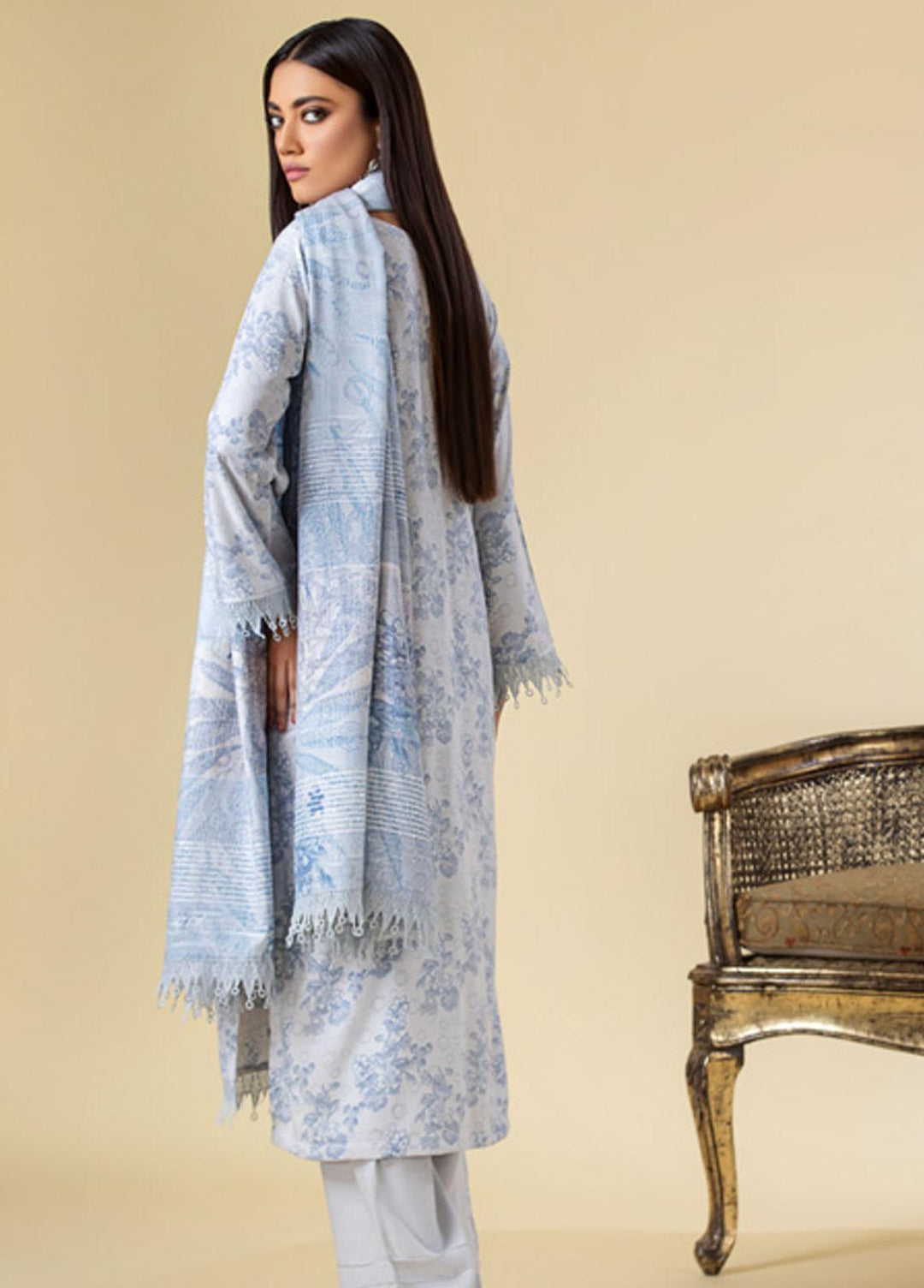 Tehzeeb By Riaz Arts Printed  Suits Unstitched 3 Piece RA23LP TL-109 - Summer Collection