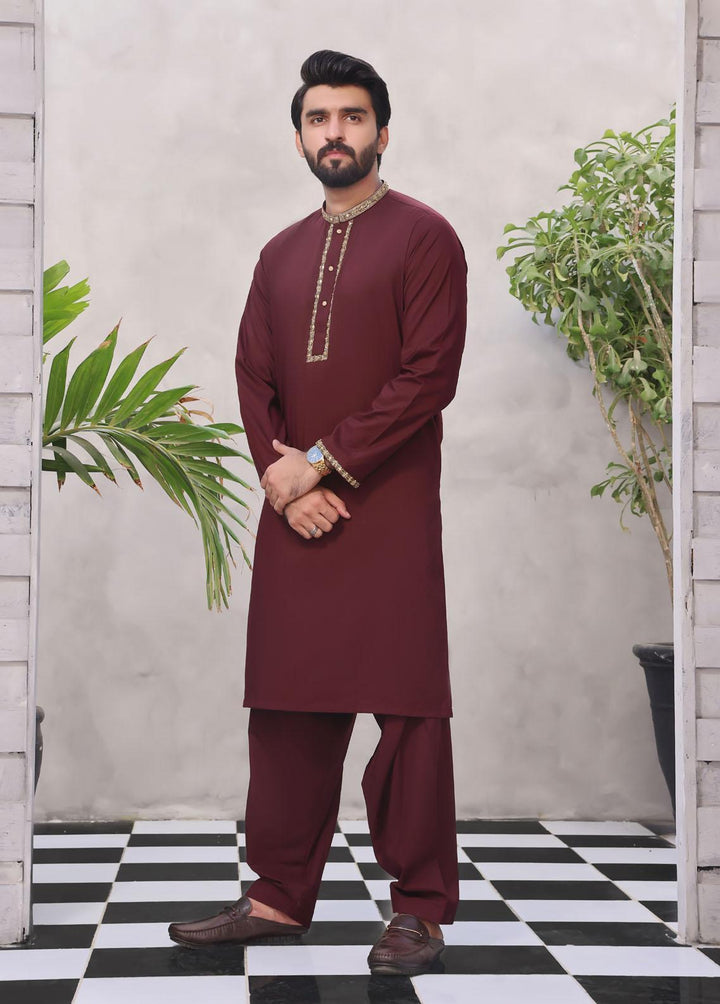 The Great Master (TGM) Blended Fancy Kameez Shalwar for Men -  Ruby Glamour