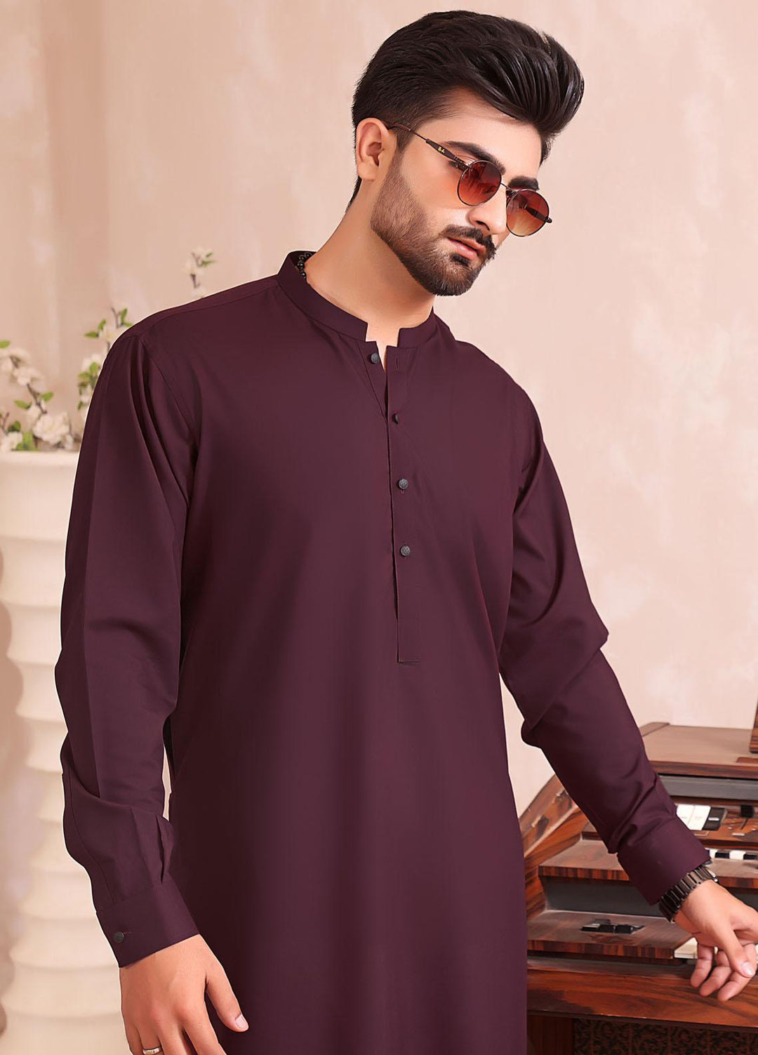 The Great Master (TGM) Wash N Wear Formal Kurta Pajama for Men -  TGM22MN-4 Gunther