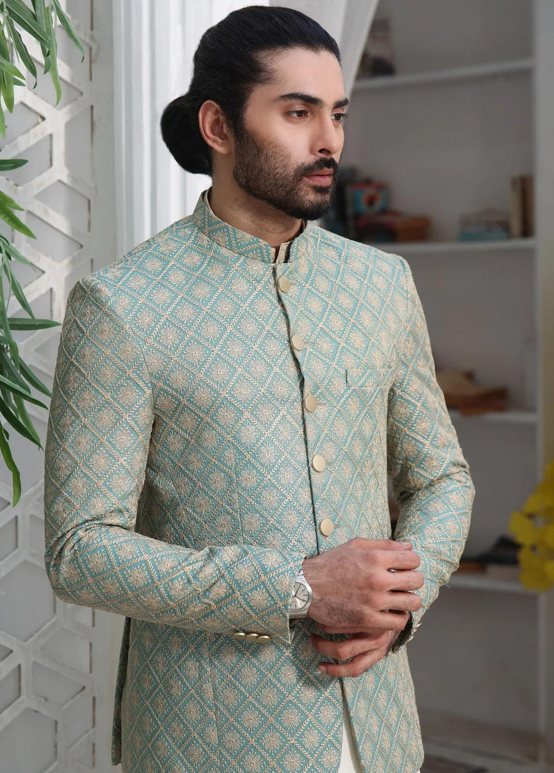 The Great Master (TGM) Missouri Embroidered Men Prince Coat -  Prince Coat 75