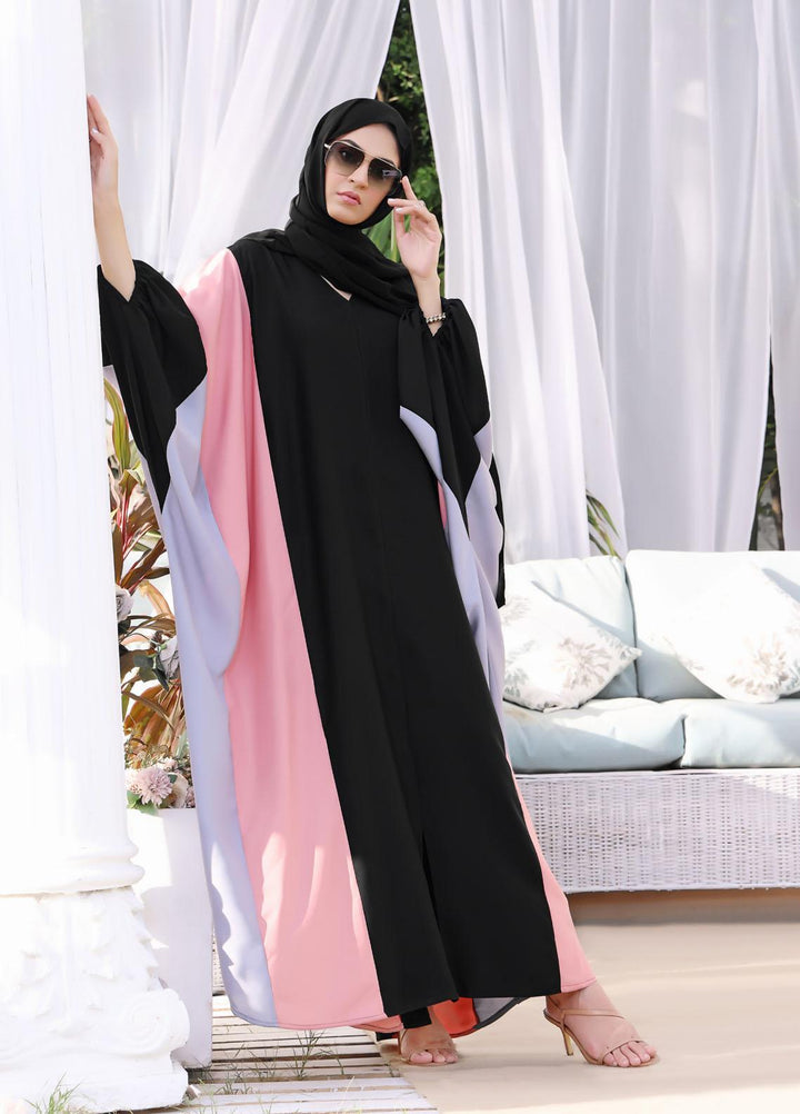 The Great Master (TGM)  Korean Nida Front Open Abaya Rumaisa