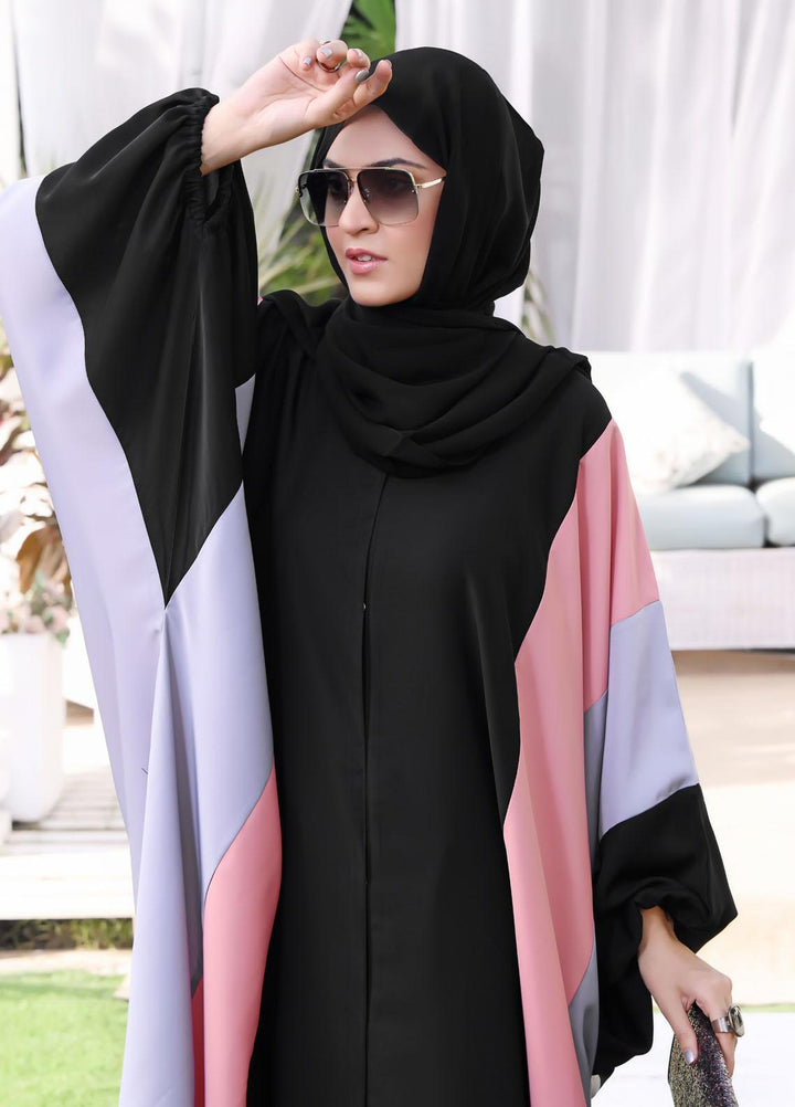 The Great Master (TGM)  Korean Nida Front Open Abaya Rumaisa