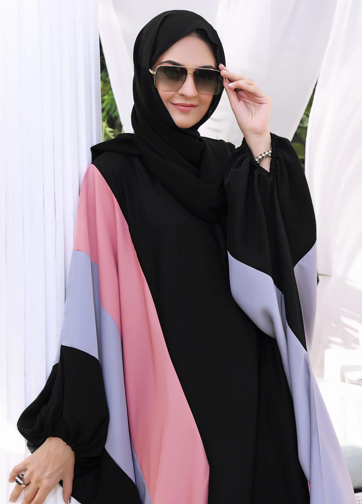 The Great Master (TGM)  Korean Nida Front Open Abaya Rumaisa