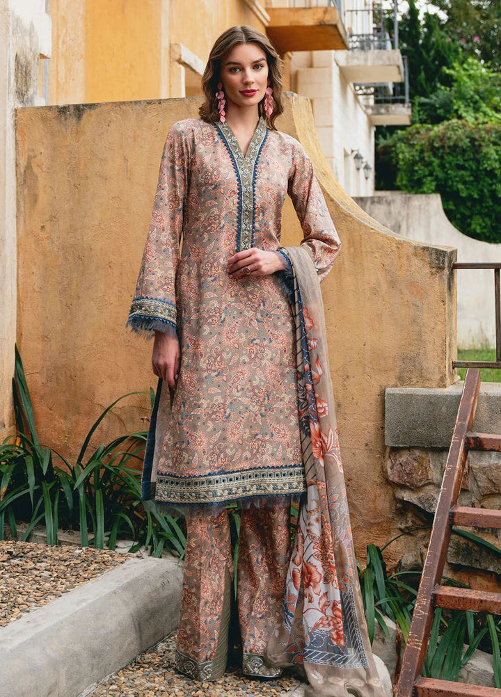 The Enchanted Garden by Gulaal Embroidered Lawn Suits Unstitched 3 Piece GL24EG D-05 Avila - Summer Collection