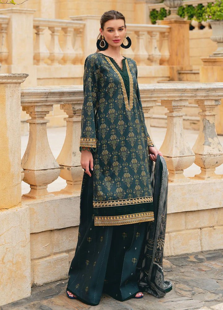 The Enchanted Garden by Gulaal Embroidered Lawn Suits Unstitched 3 Piece GL24EG D-09 Villena - Summer Collection