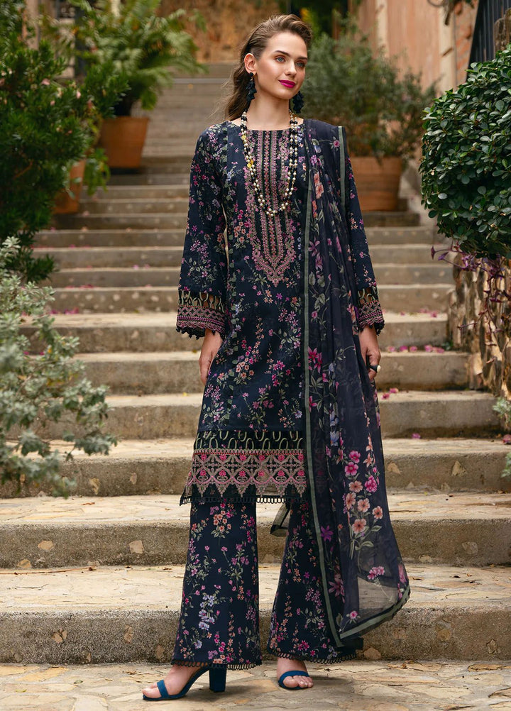 The Enchanted Garden by Gulaal Embroidered Lawn Suits Unstitched 3 Piece GL24EG D-10 Alanya - Summer Collection