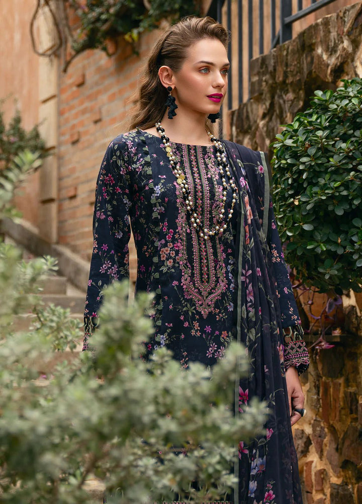 The Enchanted Garden by Gulaal Embroidered Lawn Suits Unstitched 3 Piece GL24EG D-10 Alanya - Summer Collection