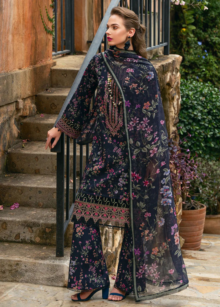 The Enchanted Garden by Gulaal Embroidered Lawn Suits Unstitched 3 Piece GL24EG D-10 Alanya - Summer Collection