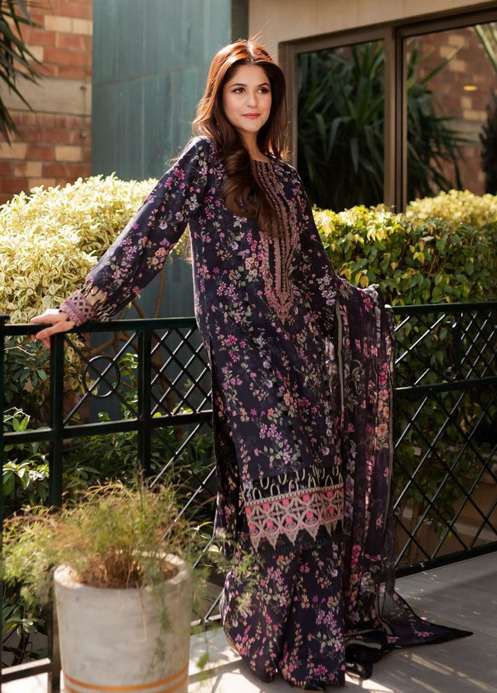 The Enchanted Garden by Gulaal Embroidered Lawn Suits Unstitched 3 Piece GL24EG D-10 Alanya - Summer Collection
