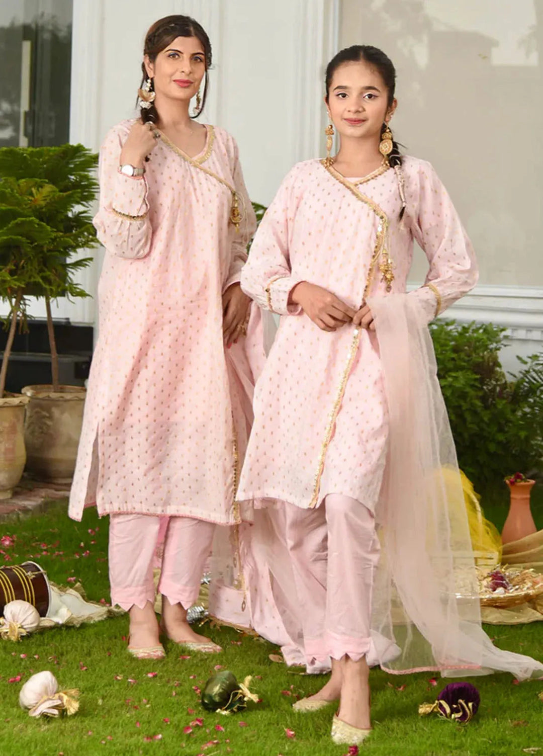 The Girl Store Pret Casual Lawn 3 Piece Suit Peony Bloom