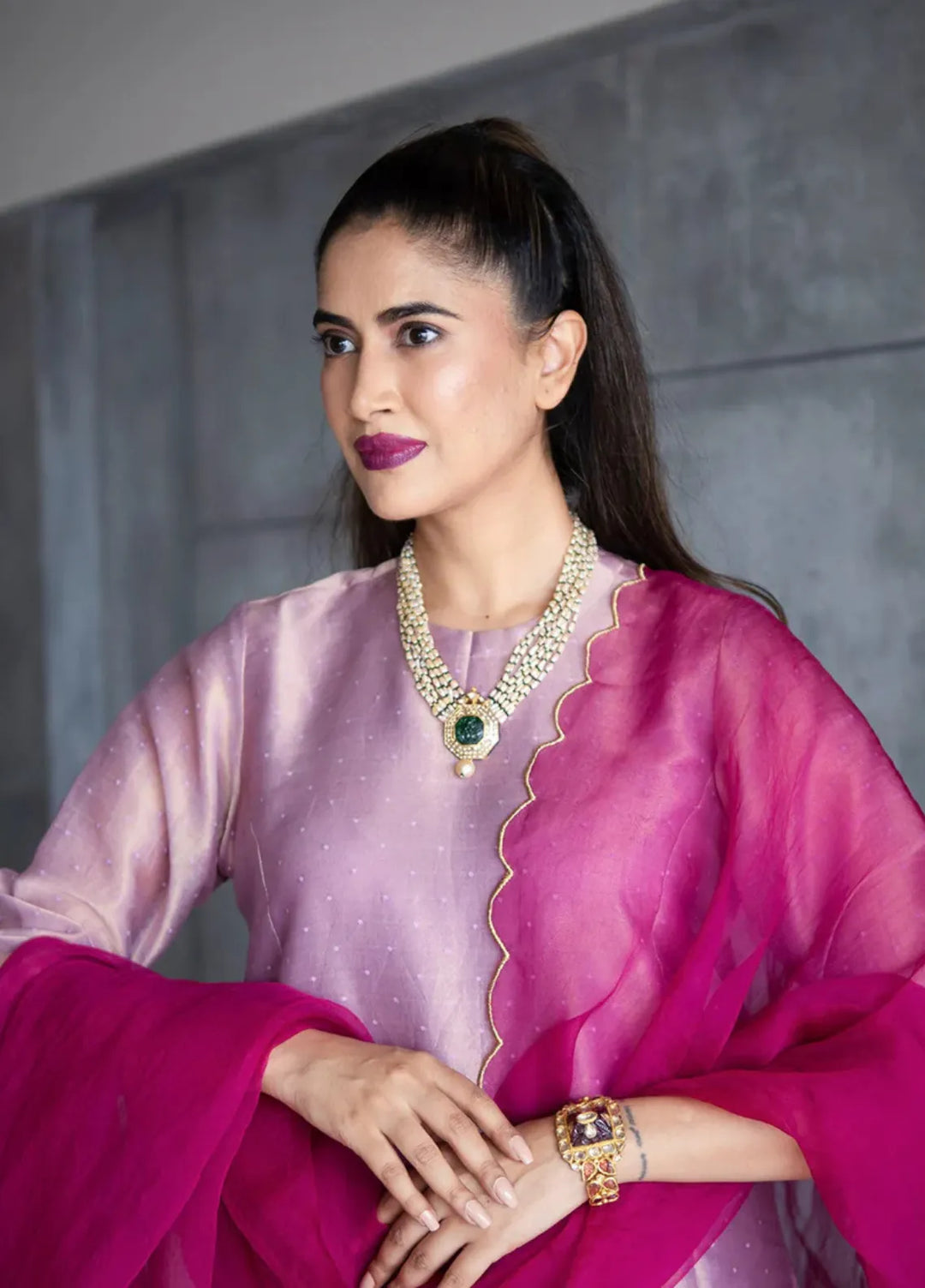 The Girl Store Pret Casual Kataan Silk 3 Piece Suit Elara