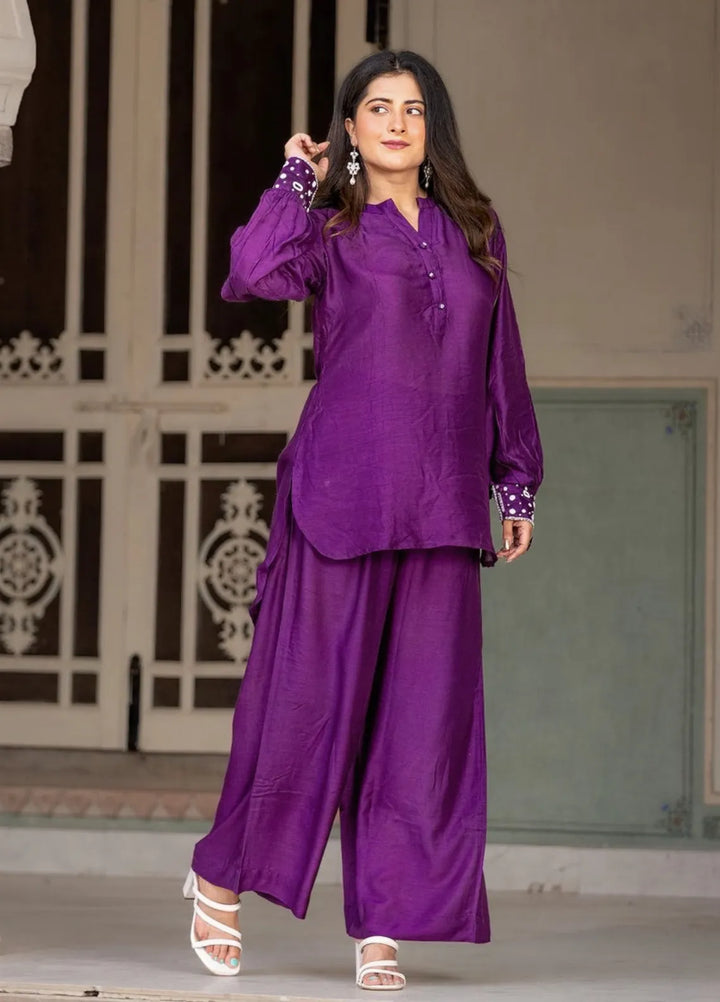 The Girl Store Pret Casual Raw Silk 2 Piece Suit Ella