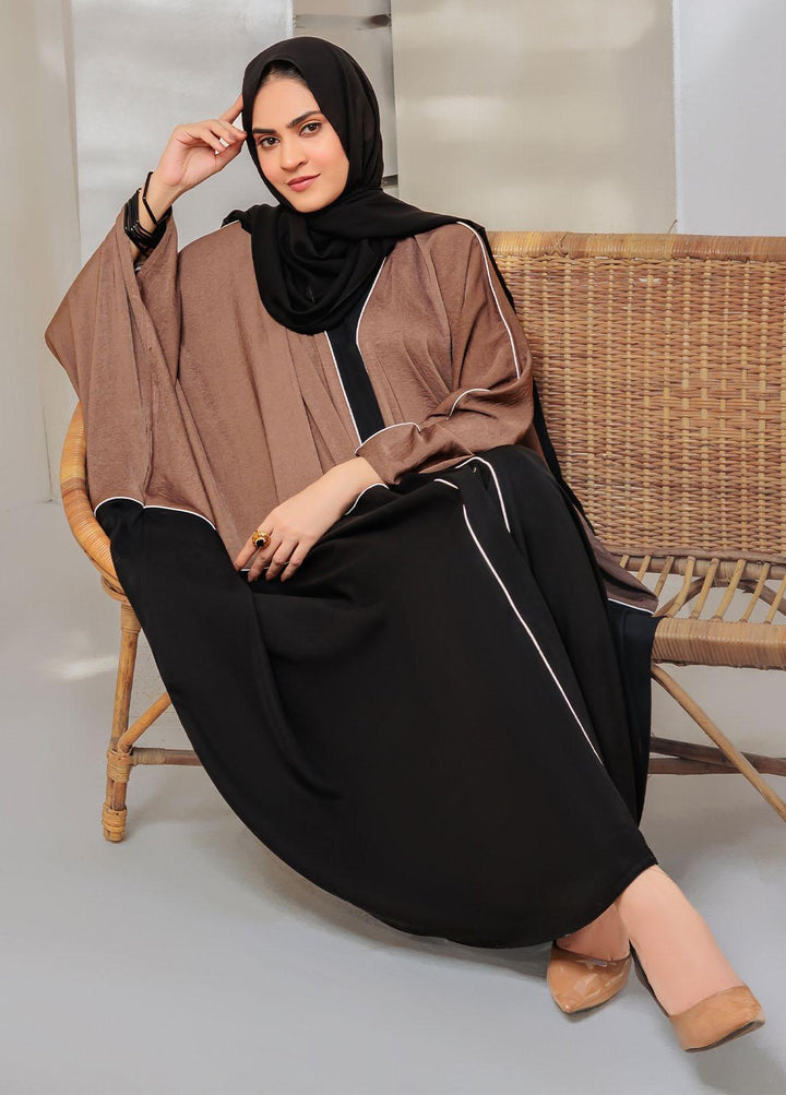 The Great Master (TGM)  Korean Nida Front Open Abaya Momina