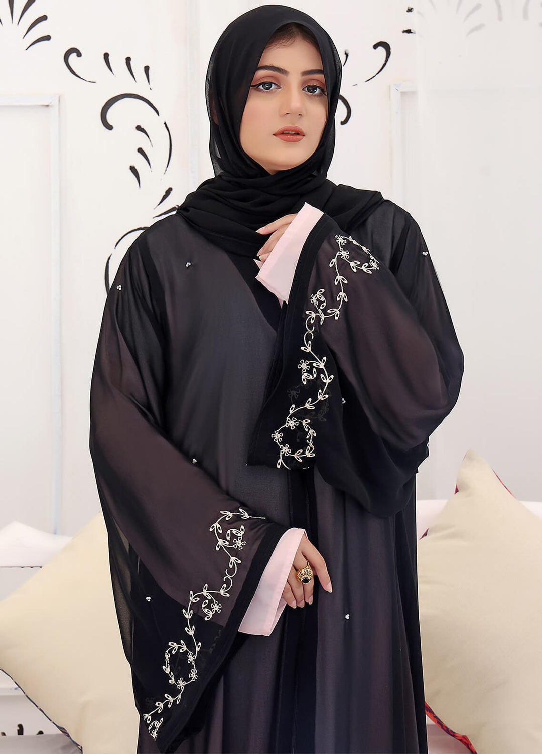 The Great Master (TGM)  Nida Coat Style Abaya Almas