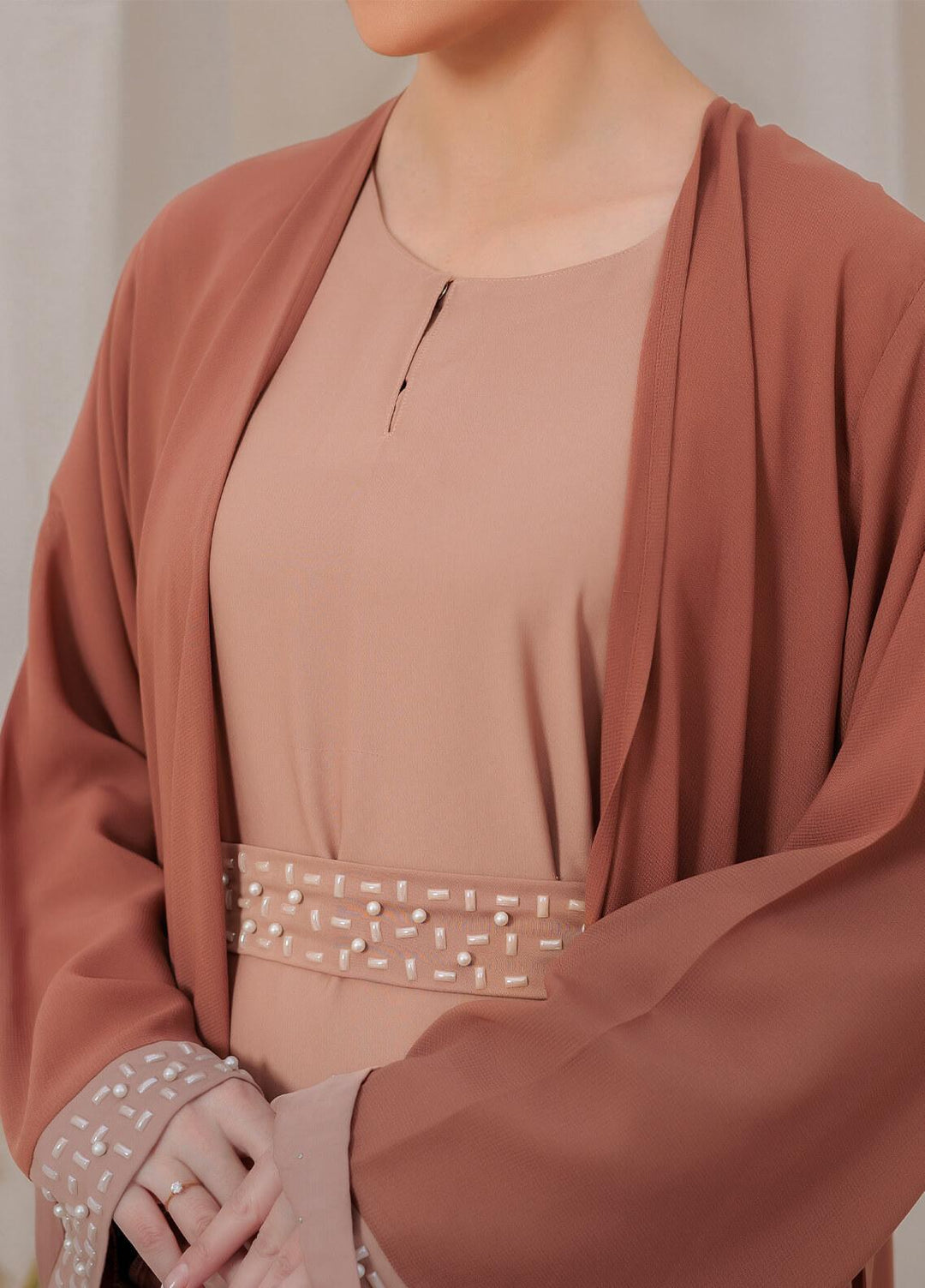 The Great Master (TGM)  Nida Coat Style Abaya Dur-e-Afshan
