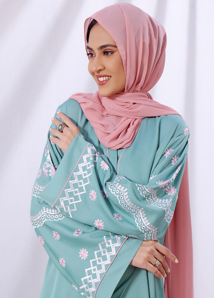 The Great Master (TGM)  Nida Front Open Style Abaya Hadiya