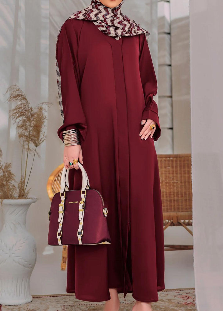 The Great Master (TGM)  Nida Front Open Style Abaya Hajra
