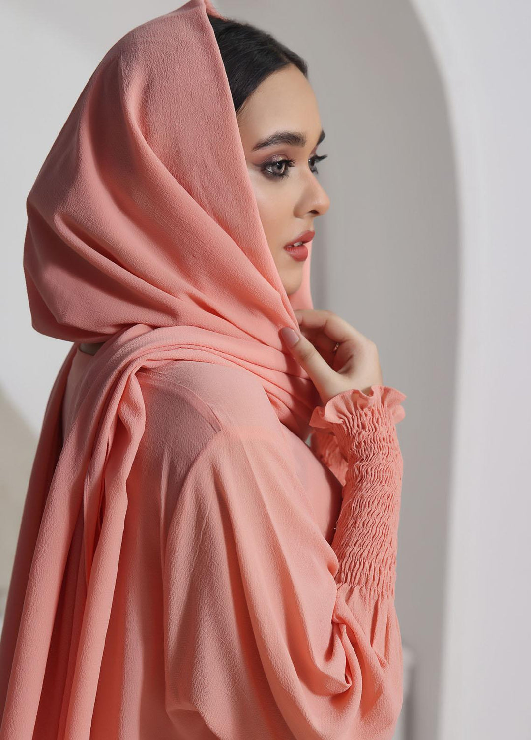 The Great Master (TGM)  Wool Front Closed Style Abaya Salma