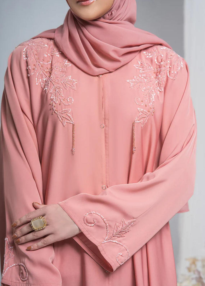 The Great Master (TGM)  Nida Front Open Style Abaya Saman