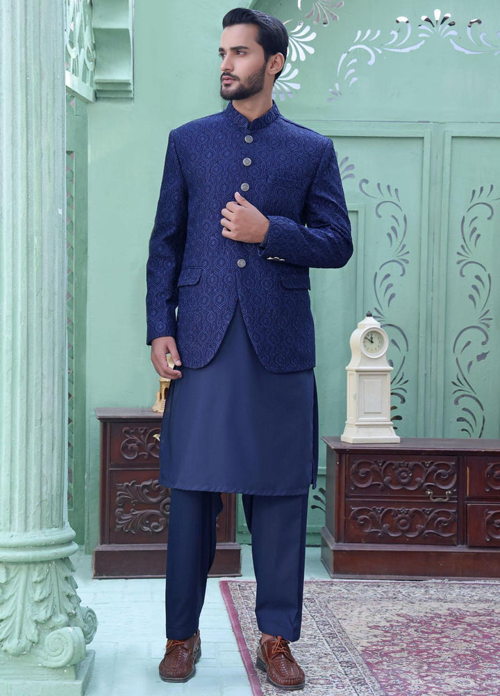 The Great Master (TGM) Raw Silk Festive Prince Coat for Men -  Prince Coat 59