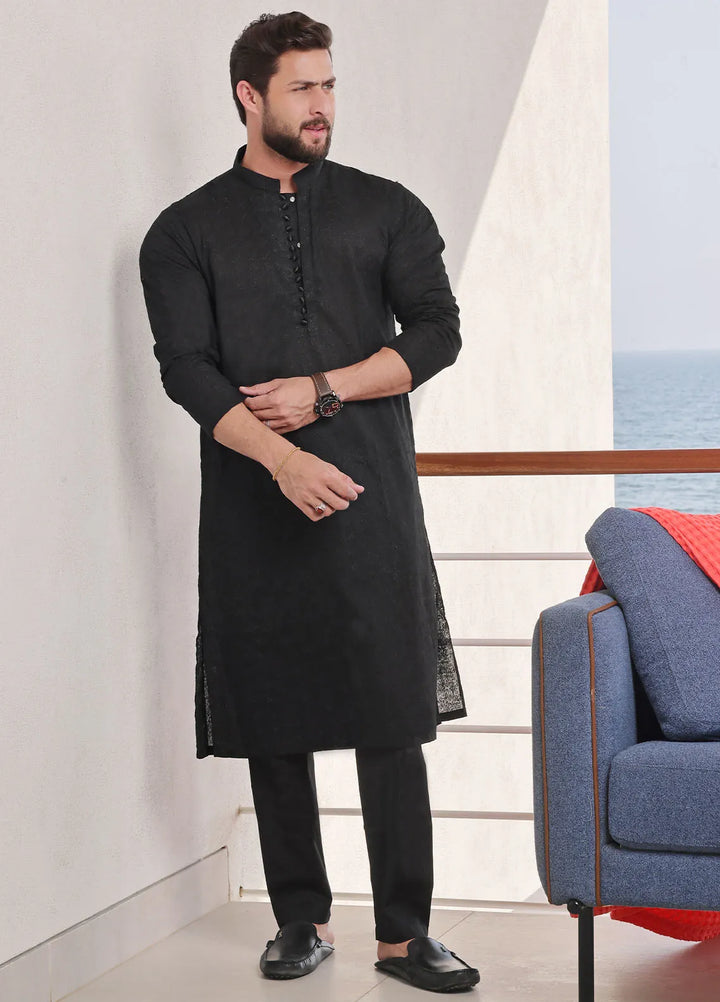 The Great Master (TGM) Chikan Formal Men 3 Piece Suit -  Brass Brilliance