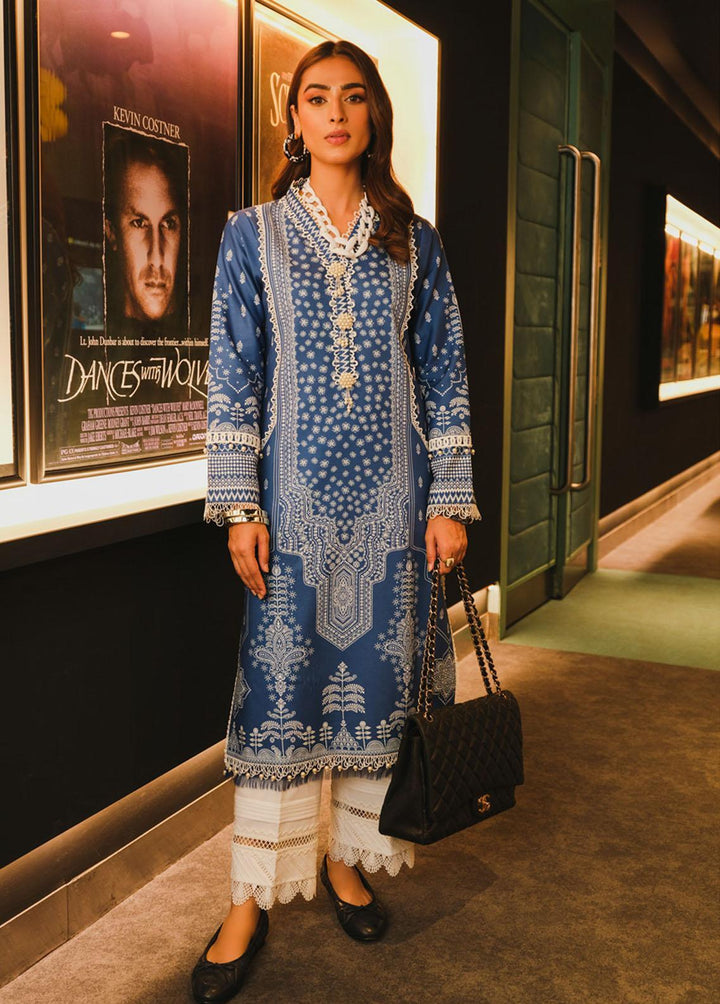 The Winter Affair By Rang Rasiya Printed Linen  Unstitched Kurti RRDSES22D28 Zaib - Winter Collection