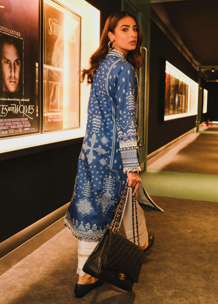 The Winter Affair By Rang Rasiya Printed Linen  Unstitched Kurti RRDSES22D28 Zaib - Winter Collection