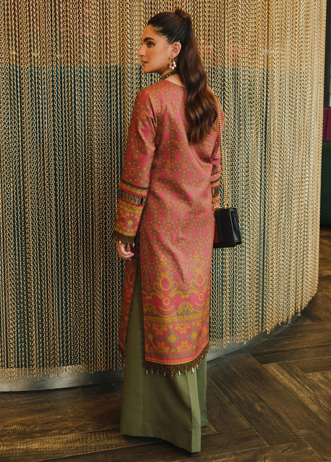 The Winter Affair By Rang Rasiya Printed Linen  Unstitched Kurti RR22WA 29 Sibel - Winter Collection