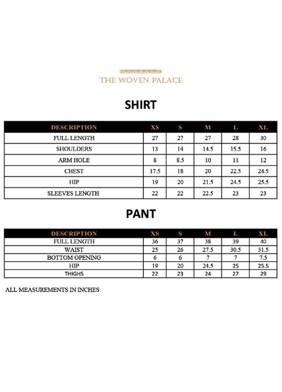 The Woven Palace Casual Pret  Cotton 2 Piece TWPW-001 RAY
