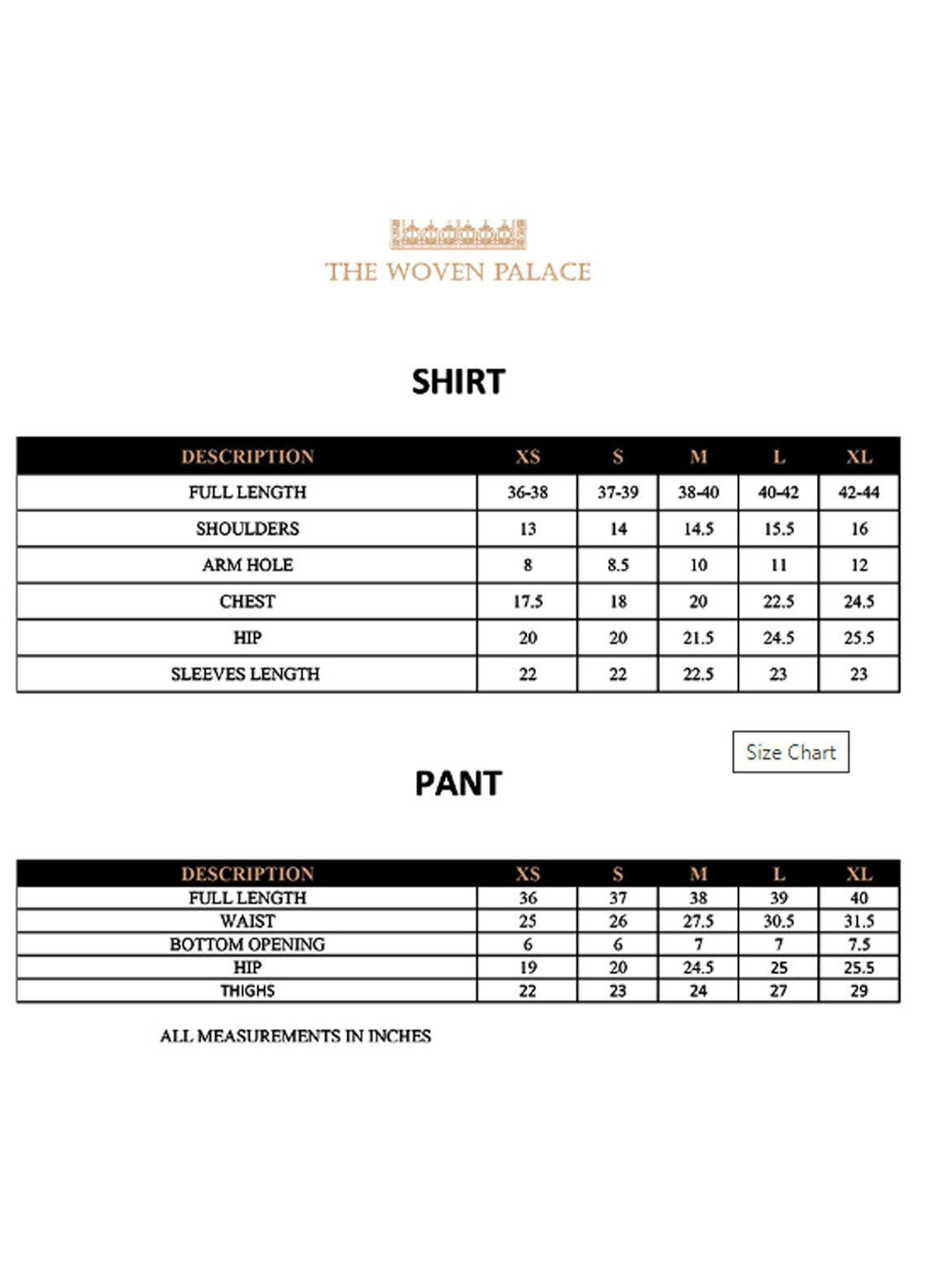 The Woven Palace Casual Pret  Cotton 3 Piece TWP-B001 BLUETH