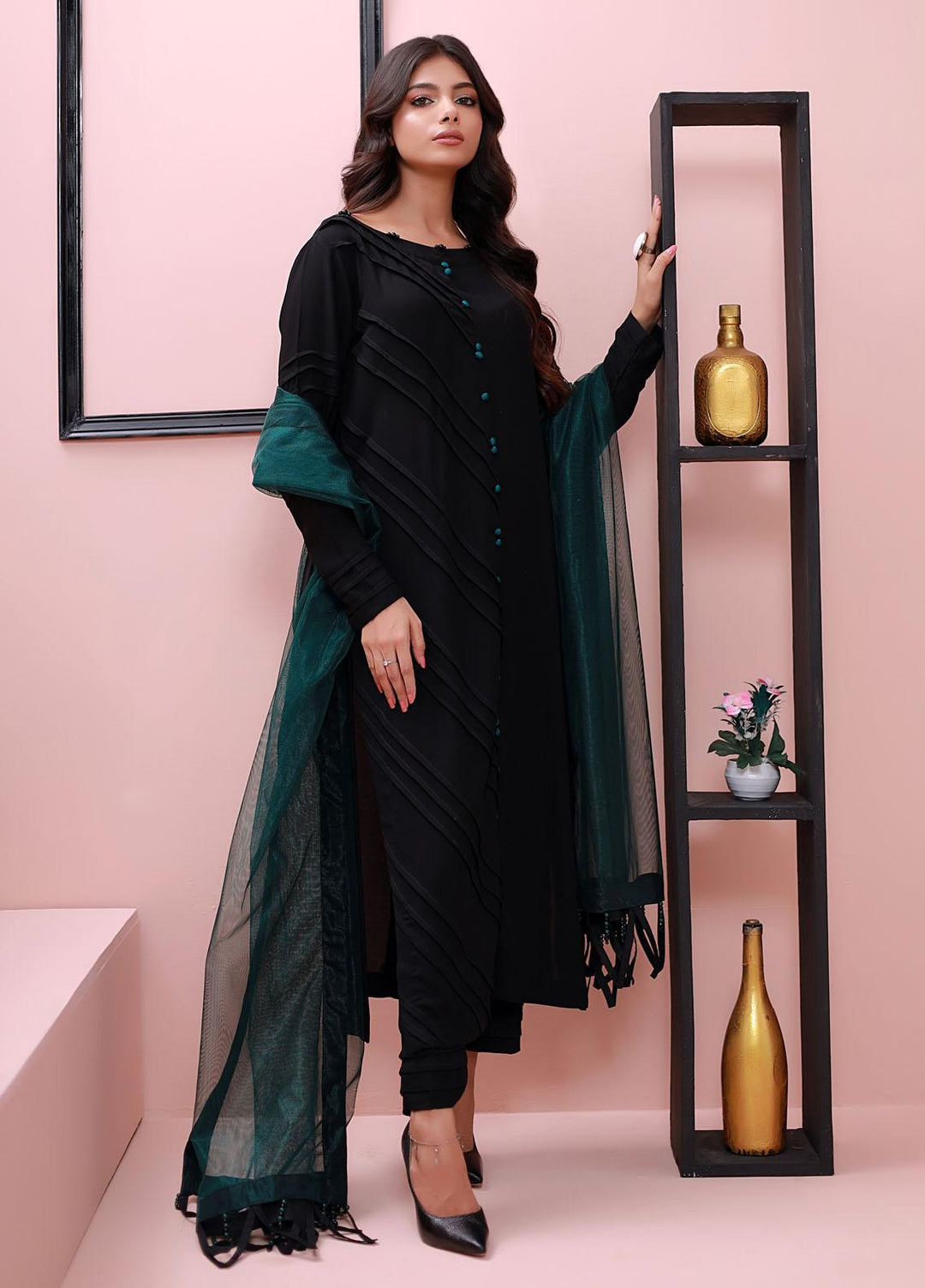 The Woven Palace Pret Georgette 3 Piece TWP22F TWP003 EMRIC