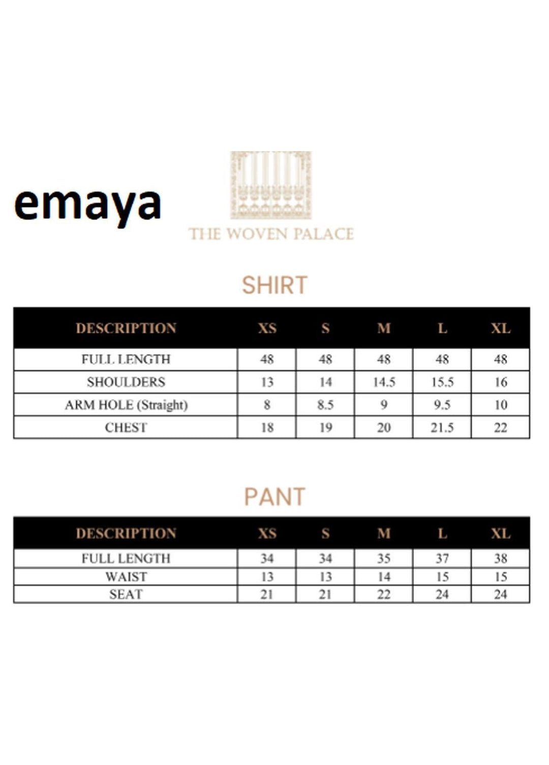 The Woven Palace Pret Organza 3 Piece TWP22F TWP015 EMAYA