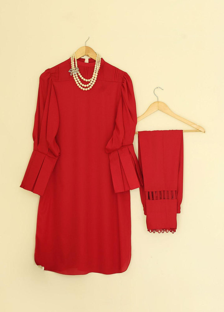 The Woven Palace Casual Pret  Georgette 2 Piece TWP-S001 ROSSIN